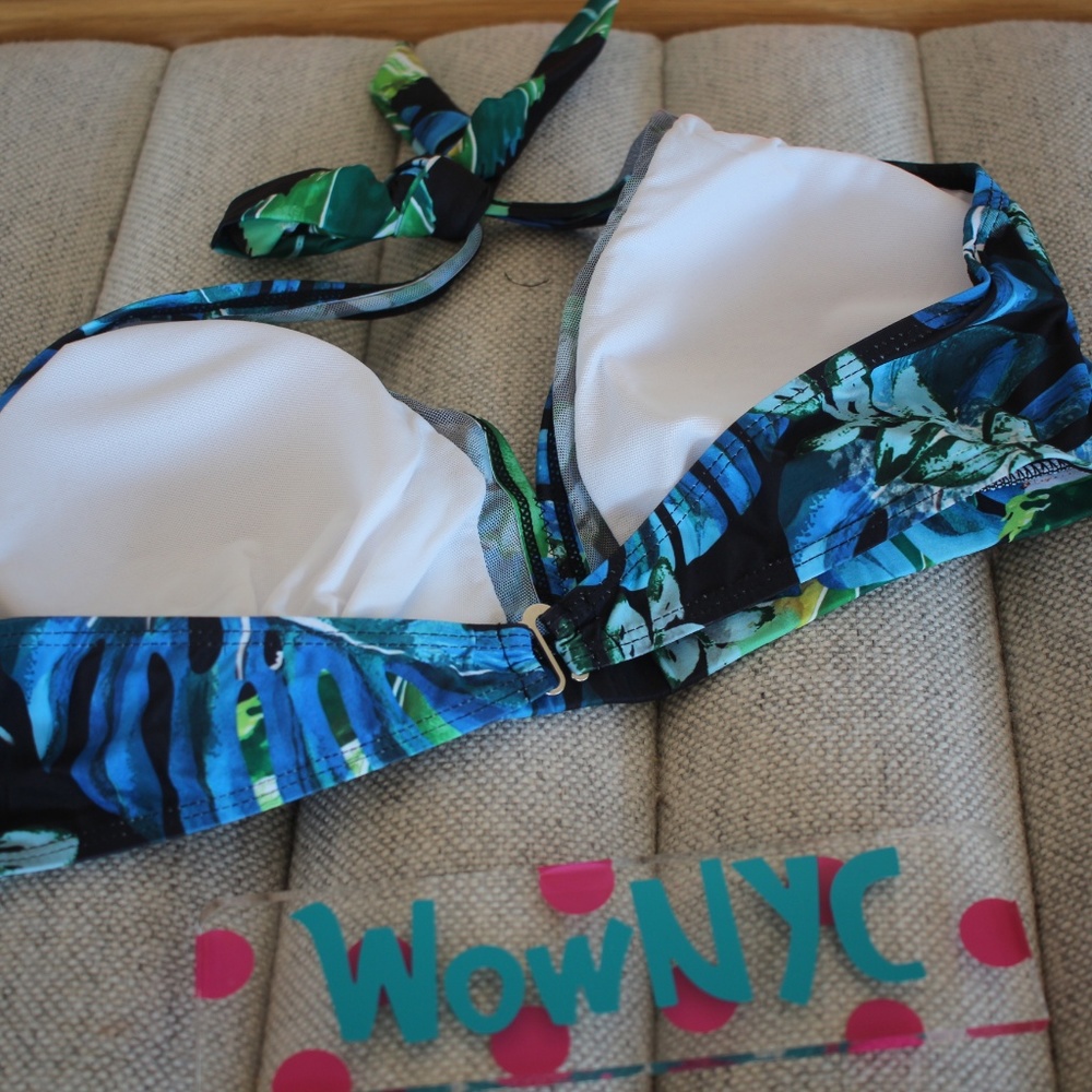 NEW Plus Size | Tropical Palm Leaf Bikini Set - Picture 6 of 9